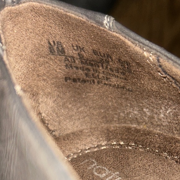 Elena Gilbert Core Natural Soul by Naturalizer Elle Dark Grey Wedge Pumps Y2K - Picture 5 of 5